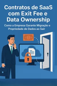Imagem principal do artigo Contratos de SaaS com Exit Fee e Data Ownership: Como a Empresa Garante Migração e Propriedade de Dados ao Sair
